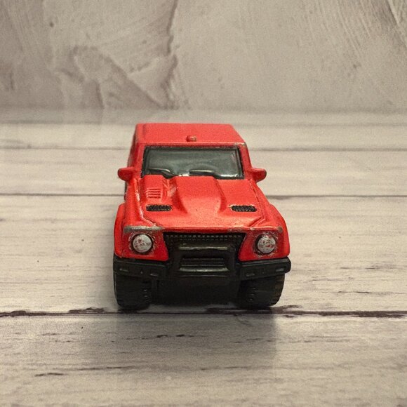 Matchbox Lamborghini LM002 Red MB956 Diecast 1:64 Truck Car Loose (SKU: 323TO) - Picture 3 of 7